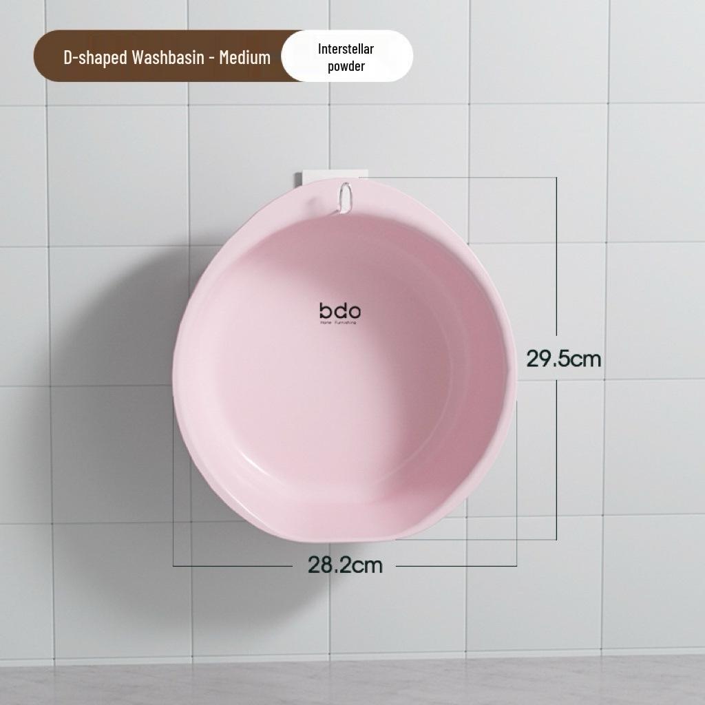 High-Temperature Resistant Wall-Mounted Washbasin for Laundry and Foot Washing