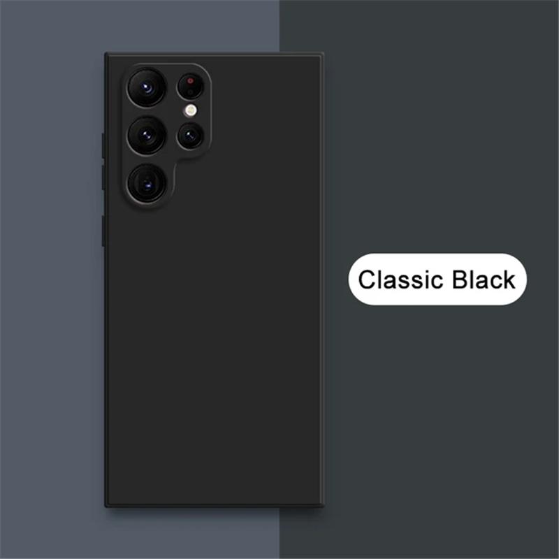 

Квадратный жидкий силиконовый чехол для Samsung Galaxy A55 A35 A15 A05S A04S A14 A54 A53 S23 S24 Huawei P60 Redmi Note 13 iPhone 15 14 13 12 11 Pro Max For Samsung Galaxy A05 чёрный