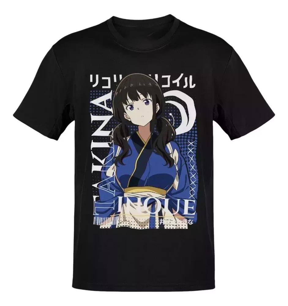 Anime Lycoris Recoil Takina Inoue Tshirt Size S4xl Gift For Friends S