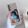 Phone Case For Samsung Galaxy S26 S25 S24 S23 S22 Ultra S20 S21 FE 5G Plus Soft Clear Cover Lovely Cat Playing Fun