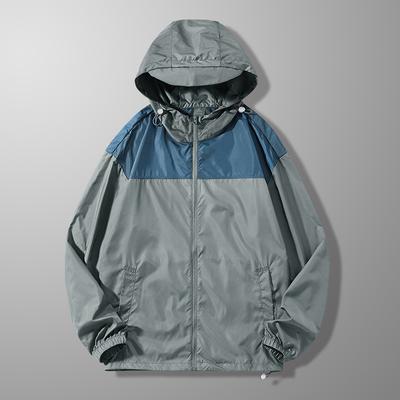 Summer Men's Ice Silk Quick-drying Sun Protection Clothes Thin Middle-aged Dad Wear Outdoor UV Cardigan Jacket