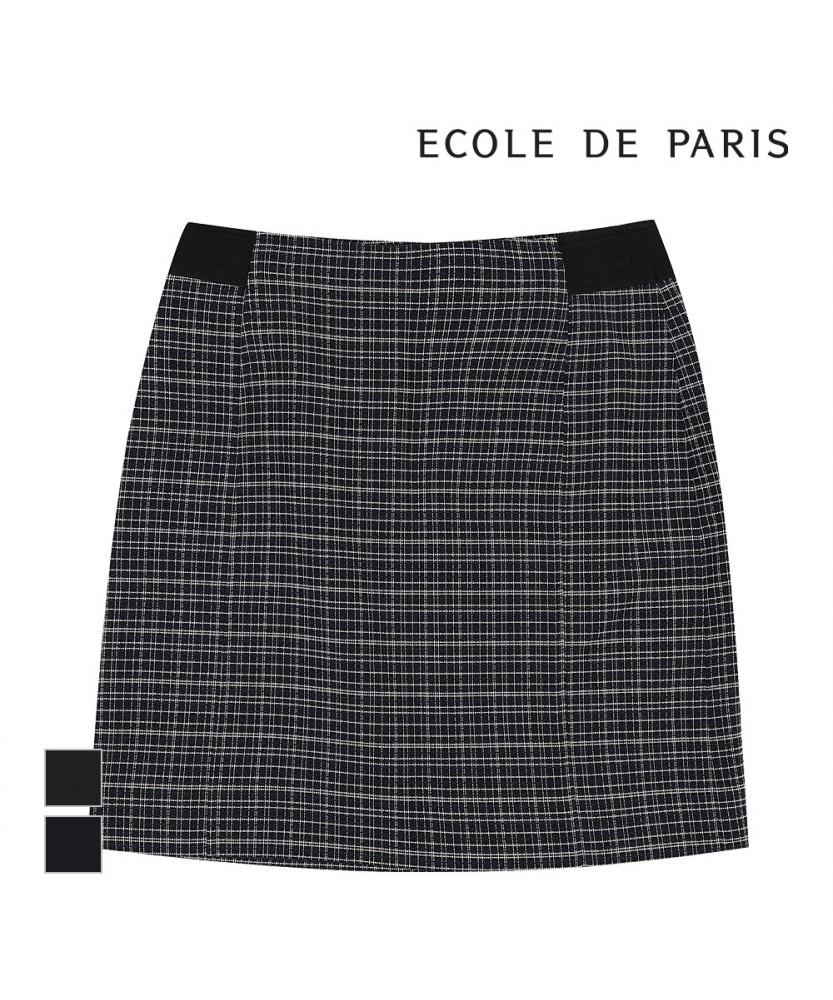 ECOLEDEPARIS Elastic High-Waisted Mini Skirt_Rb34Wscm35Z