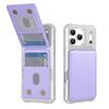 Leather Wallet Card Holder Phone Case for IPhone Air 17 16 15 Plus 16 15 Pro Max with Bracket Phone Holder Stand Hard Cover