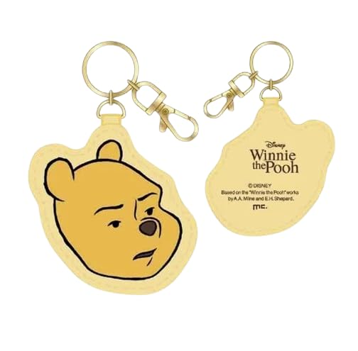 

Marimo Craft Winnie the Pooh Funny Face Series Sagara Keychain, Yellow, W61 x H62mm (MCPH-239)