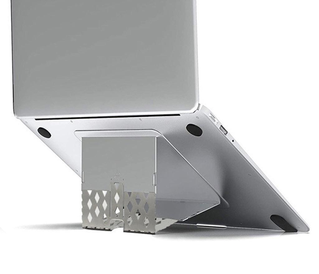 Folding Laptop PC Stand for Tablets and Slim High Cooling Efficient Heat Adjustable Stainless Improves Stand, Computers, Ultra-Slim Design,