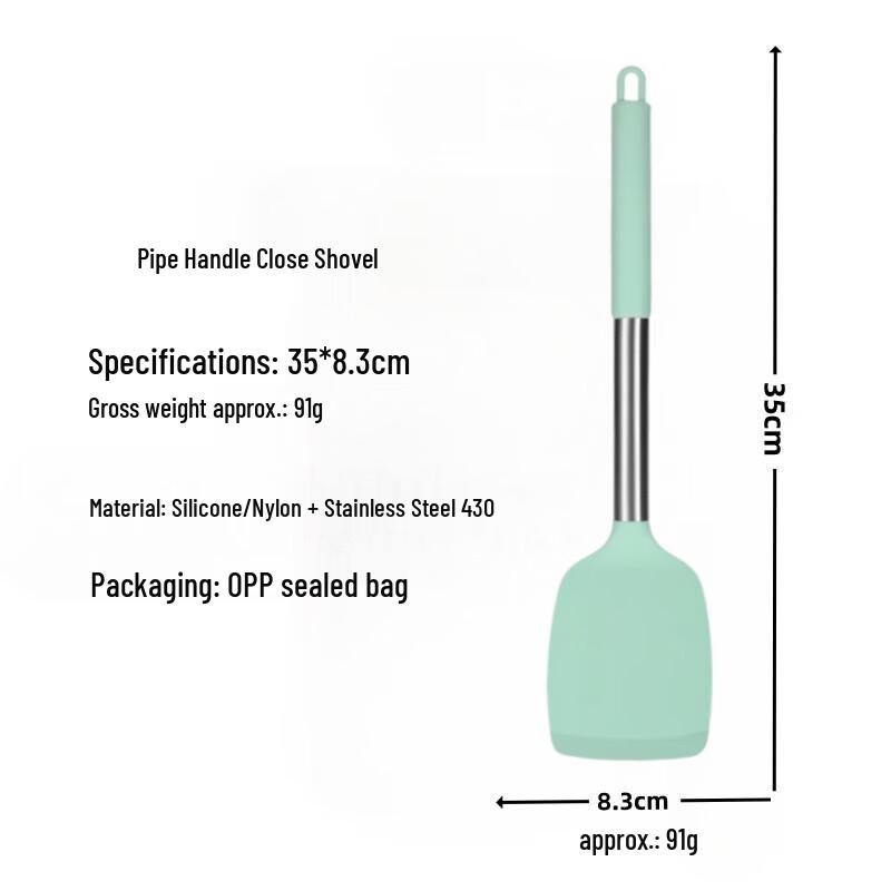 ZISIZ Silicone Spatula Kitchen Utensil Set