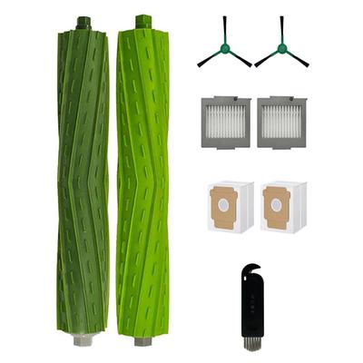 4/10/16 Stück Waschbare Gummi-Bürste/ Seitenbürste/ Hepa-Filter Staubsauger Ersatz Staubbeutel Für iRobot Roomba 705/ 504 Vac
