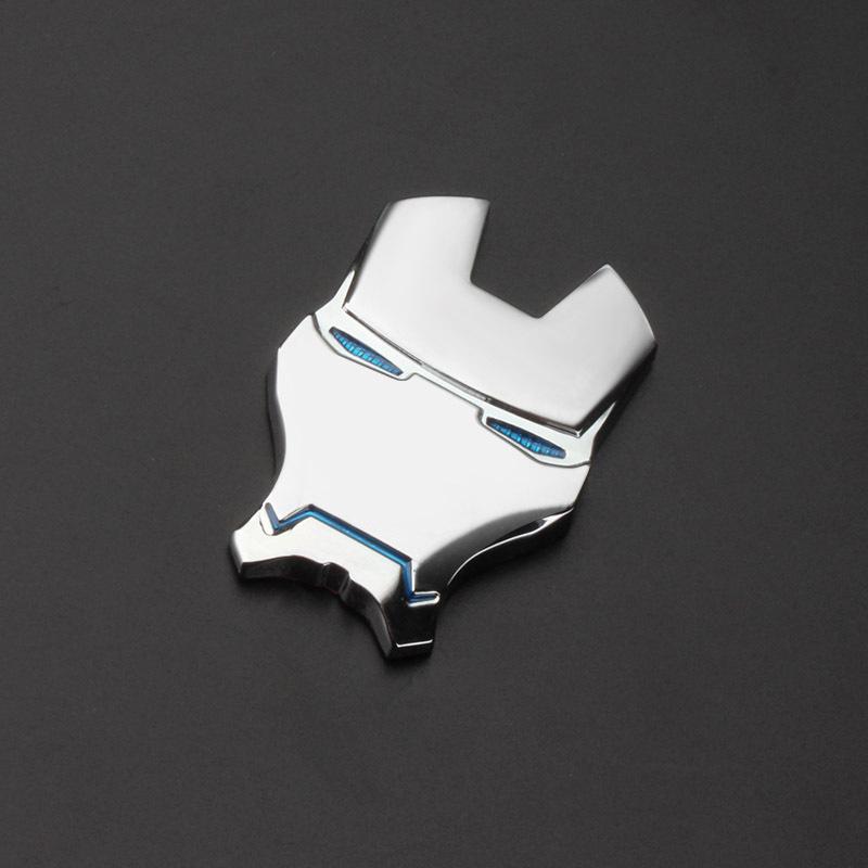 3D Metal Iron Man Car Logo Sticker - Avengers Edition