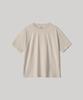 ANOTHER OFFICE Library Raw-Edge Tee (Oatmeal)