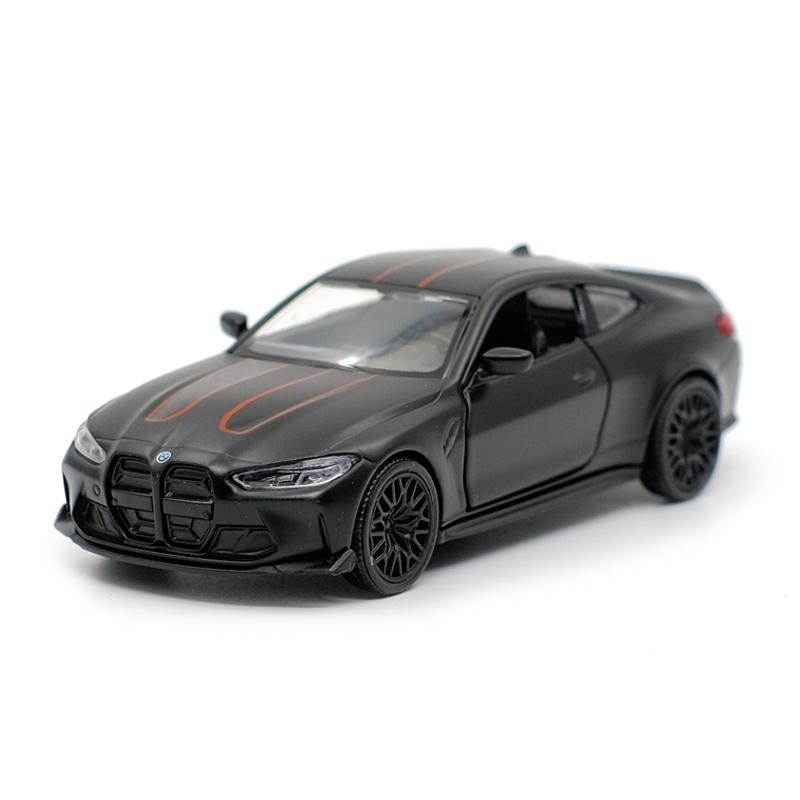 EZED9 RMZ CITY 1:36 BMW M4 CSL Sport Car Alloy Diecast Car Model Toy With Pull Back For Children Gifts Toy Collection