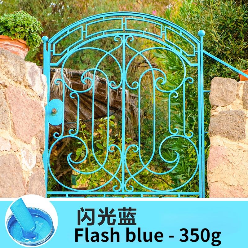 22-color 350g Water-based Metallic Paint Railing Iron Doors and Windows Anticorrosion Refurbishment Antirust Quick-drying Paint