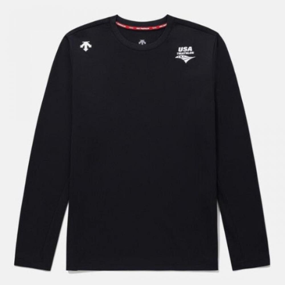 

Футболка с длинным рукавом DescenT Cqk Sq121iTl12 Blk UsaT Graphic T shirT Black 100