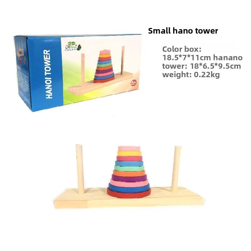 Wooden Stacking Multilayer Puzzle For Concentration Development Intelligence