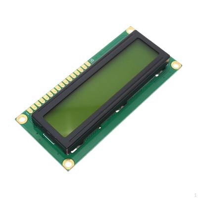 1602 Aydınlatmalı LCD Ekran Modülü 1x3 inç Bağlantı Zahmetsiz Kurulum 16x2 Karakter DC 5V