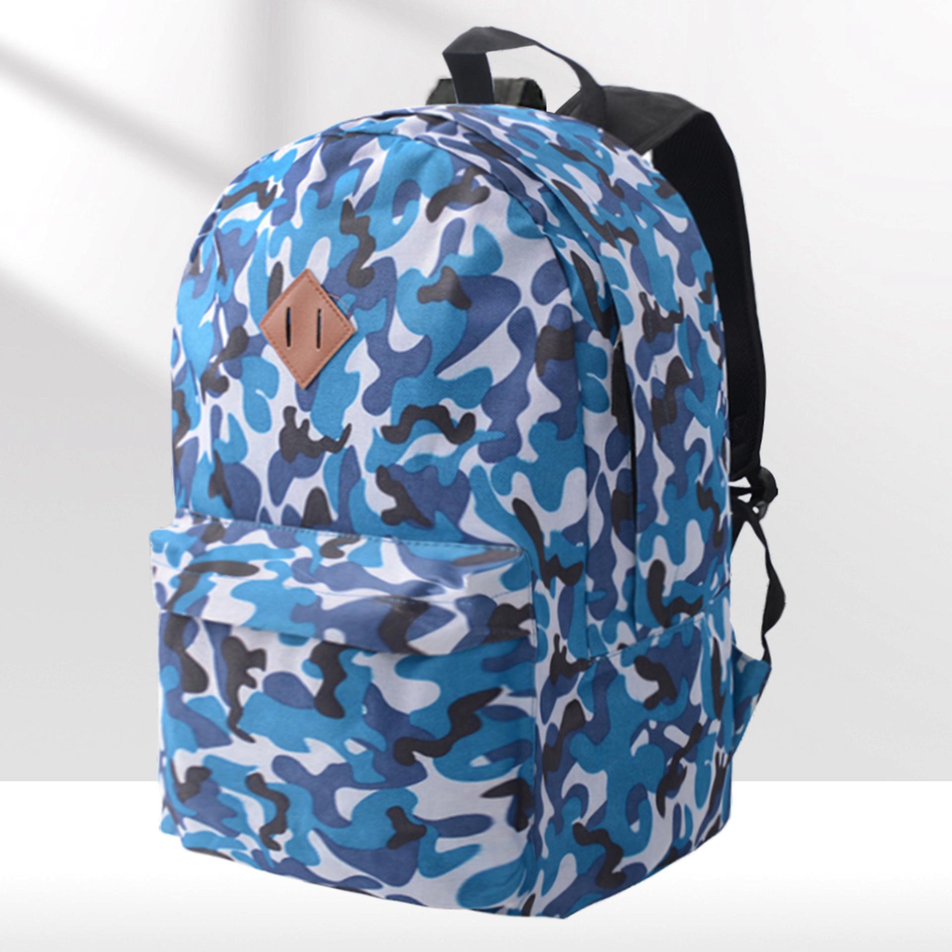 

Новый корейский вариант повседневного рюкзака для женщин, студентов, для отдыха на природе, в стиле колледжа, удобный рюкзак большой вместимости, школьный рюкзак 30*16*42cm камуфляжный