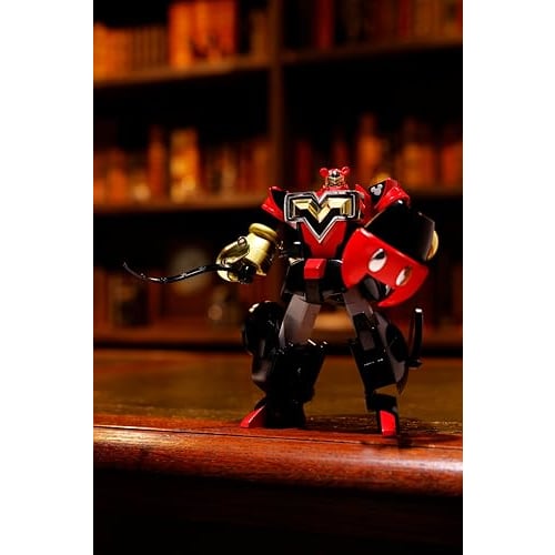 TAMASHII NATIONS Chogokin Disney Character Super Transformation Mickey Mouse by Kunio Okawara, Approximately 125mm Die-cast, ABS, and PVC Pre-painted