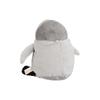 Shinada Global Mochi Series Mochipen Child Gray (M) 14 X 14 X 22 Cm Plush Penguin Animal MOPE-0230G