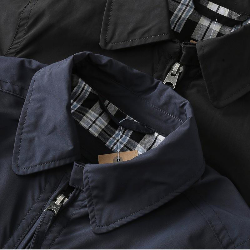 Frühling Lässig Einfarbig Mode Slim Bomberjacke Herren Übermantel Baseballjacken Herren Herbst Business Klassiker Oberbekleidung Mäntel