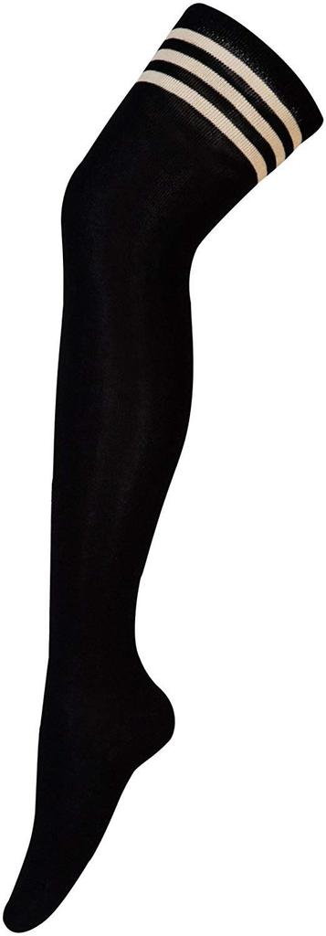 Thigh Warm Stockings [Euyqs] Over-the-knee Socks, Knee-High (#10 Black/Brown/Navy)