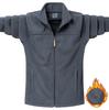 Couple's Polar Fleece Jacket: Double-Sided, Thickened Sweatshirt Cardigan for Spring, Autumn, and Winter Outdoors
