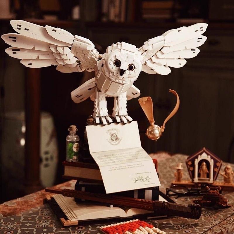 Harry Potter Series Hedwig Owl Building Blocks Building Block Toy