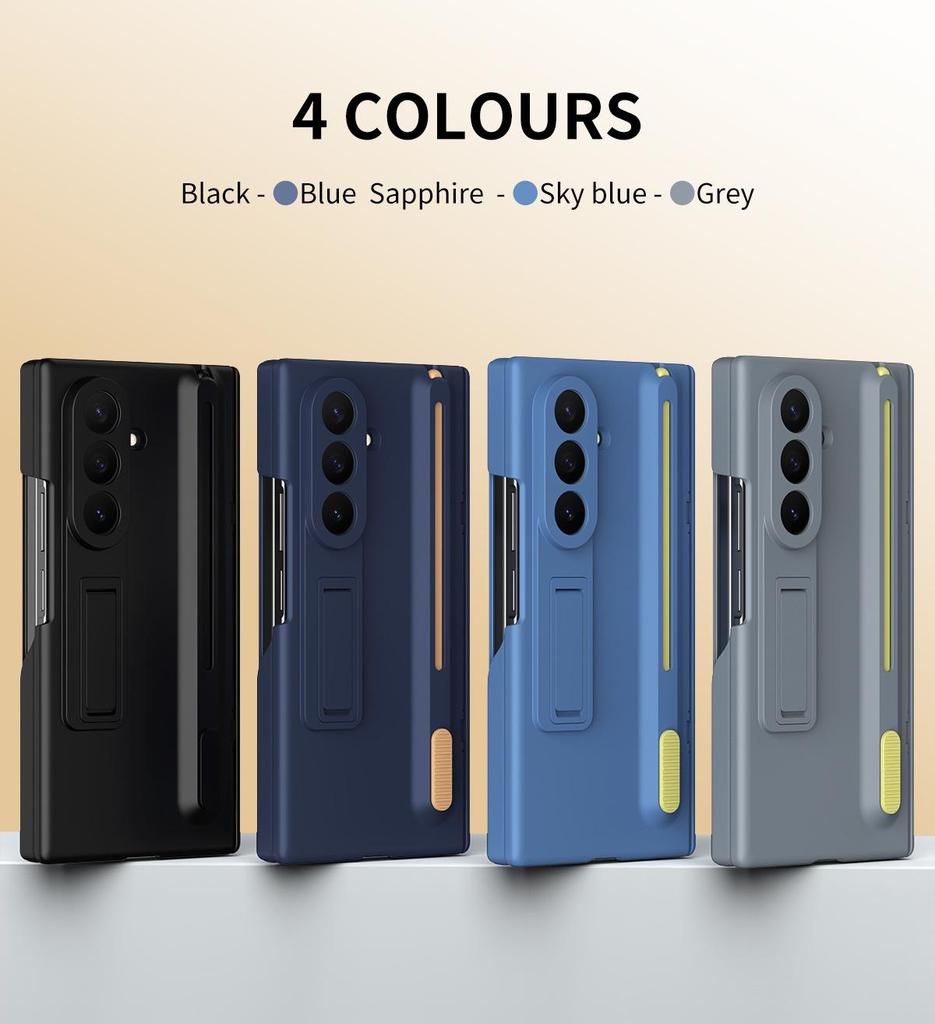 Samsung Galaxy Z TriFold Phone Case with Stylus Holder - Full Hinge Coverage