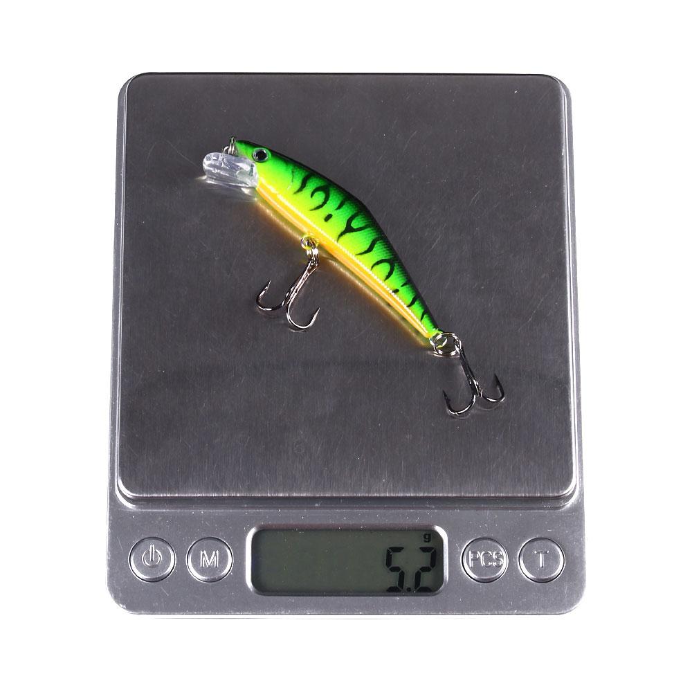 deep drive  Simulation Minnow Fishing Lure Long Casting Hard Lure With 3 Treble Hooks Wobble Fishing Tackles