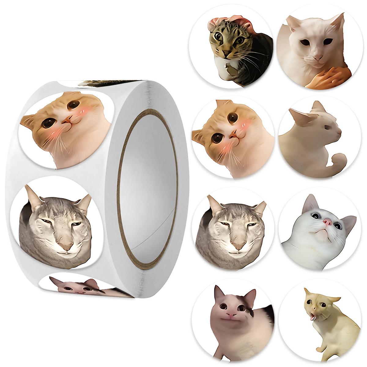 100-500Pcs High-Standard-Quality Cartoon High-Quality Meme High-Quality Cat High-Quality Stickers High-Quality For High-Quality School High-Quality