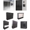 Wall Mount Mailbox Easy to Install Retro Design Weatherproof Mailbox Mailbox for Outside for Daily Letters Newspapers House