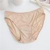 Women's Low-Waist Mulberry Silk Panties - Seamless, Comfortable, Breathable Briefs