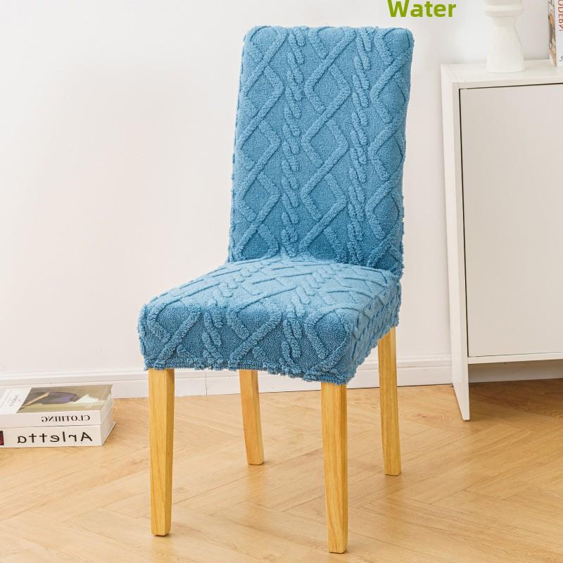 

Универсальный эластичный чехол для обеденного стула, чехол, эластичные защитные чехлы для стульев, современный нескользящий чехол для сиденья темно-серого