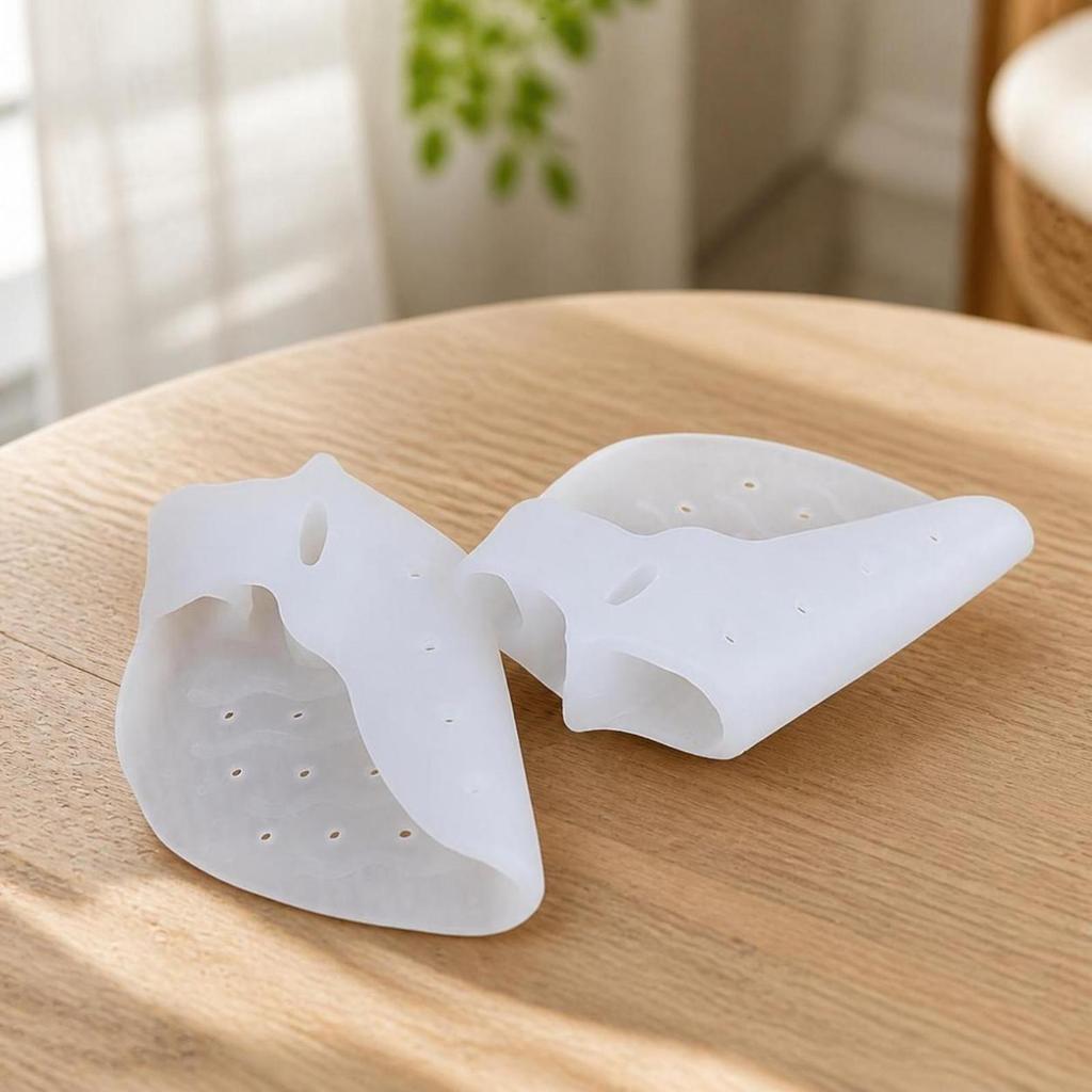 Forefoot Pad with Toe Separator Stretchy Footwear Accessory Soft for Daily Wear