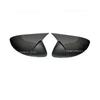Car  Rearview Side Mirror Cover Fit For  Renault Captur   -2024   Wing Cap Rear View Case Trim Carbon Fiber