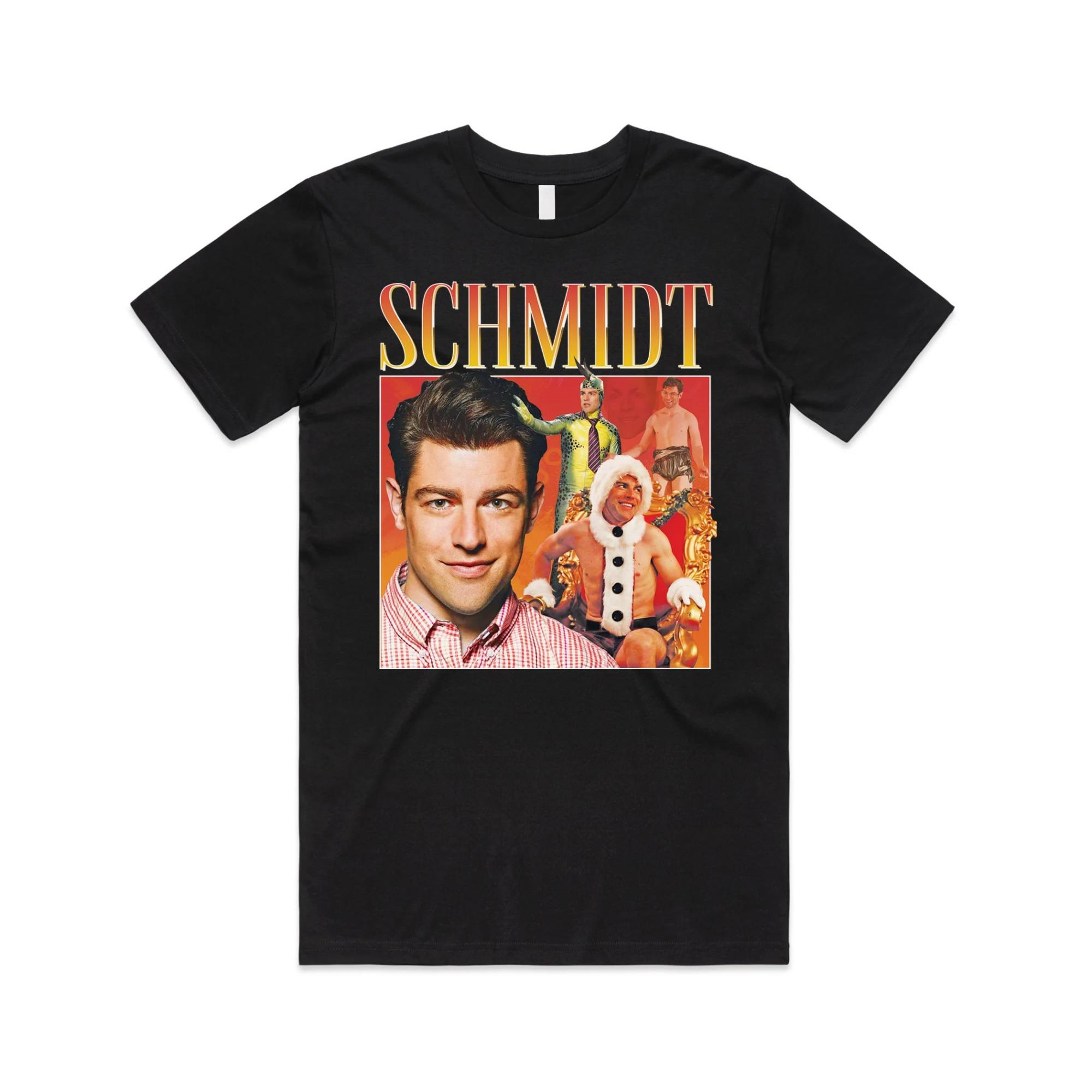 New Girl Schmidt Fan Art T-shirt L