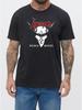 Schwarze Schlange Metall T-Shirt