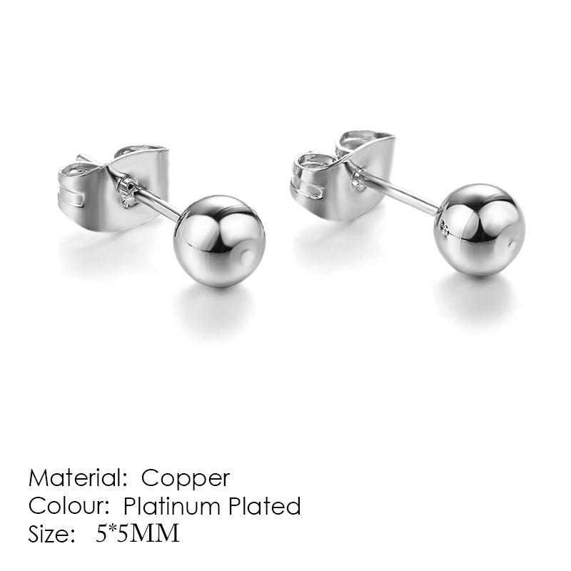 

Korean Knot Stud Earrings For Women Copper Round Piecing Earing Modern Women s Earring Fahion Zircon Trend E573