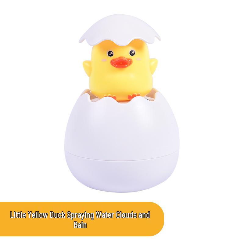 

Детская игрушка для ванной: Вылупляющееся яйцо динозавра разбрызгиватель и облако дождя утка
