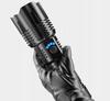 LED tactical flashlight, rechargeable, powerful, survival, forest, as a gift