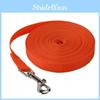 Cotton Pet Tape Leash With Solid Color Design Suitable For Walking Dog Daily Use