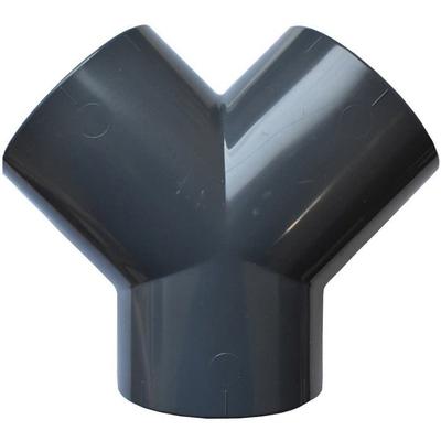 PVC Y tvarovka 50mm PN16 pro potrubní systémy