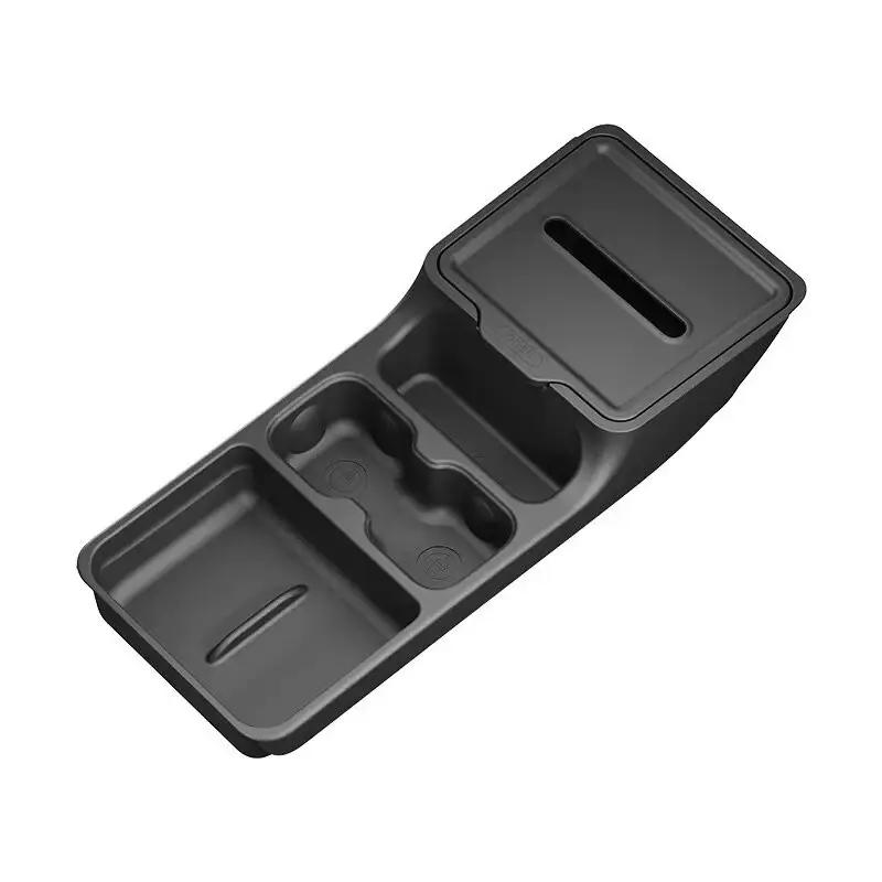 For Geely EX2 Proton eMAS 5 Geome Star Wish 2025 2026 TPE Multifunctional Storage Box Lower Center Console Interior Accessories