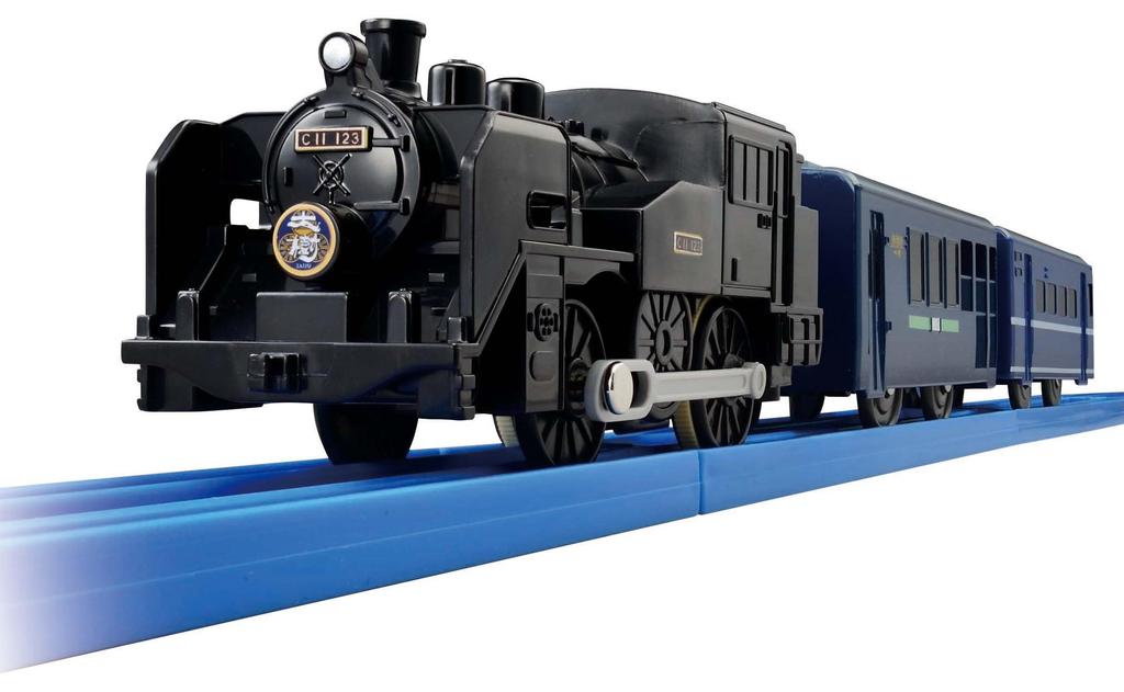 Takara Tomy Plarail Tobu Railway SL Taiju C11 Type 123 (Passenger Car Blue)