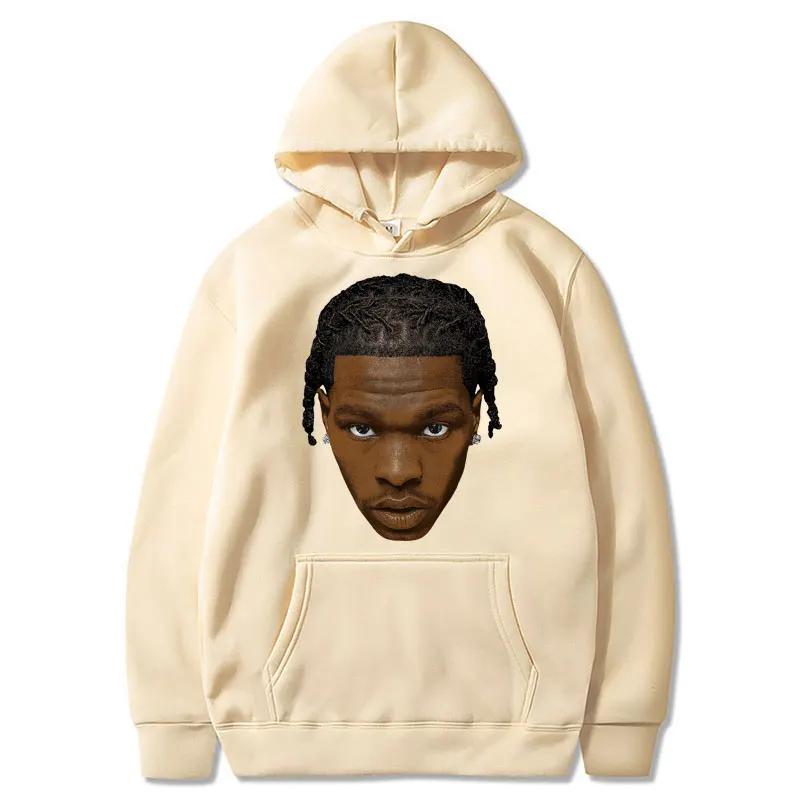 Hip Hop Rapper Lil Baby Graphic Hoodies Men Women Vintage Harajuku Long Sleeve Streetwear High Quality Loose Cool Pullover Male