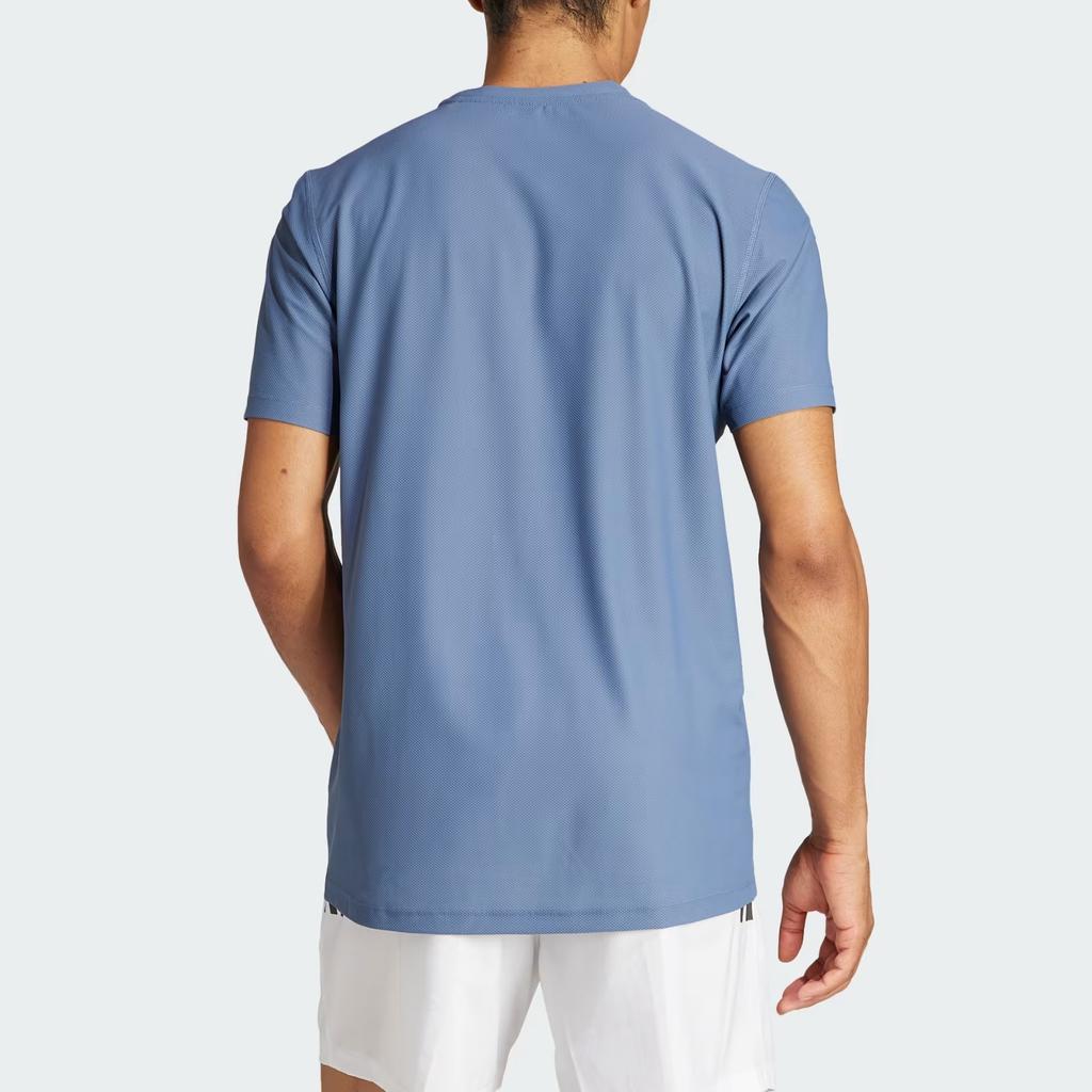 adidas Own The Run T-Shirt Asia Sizing 'Blue' Men's IN1515