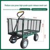 Foldable Four-Wheel Flatbed Hand Truck
