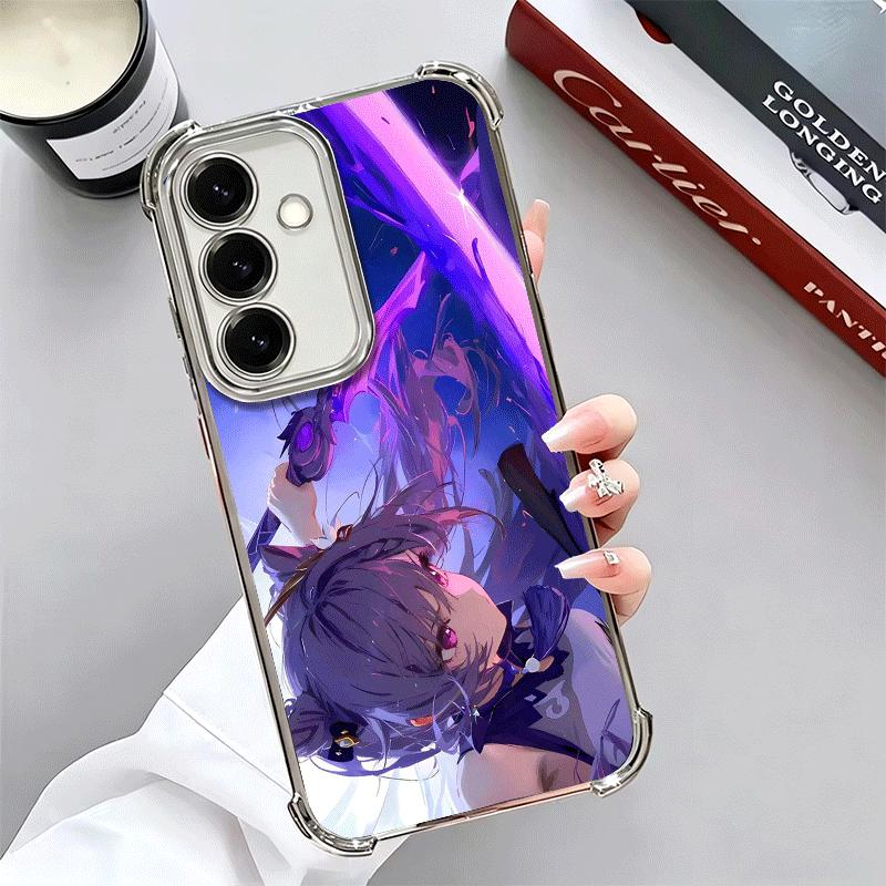 

Genshin Impact Keqing Plating Phone Case For Samsung A17 A07 A37 A57 A16 A56 A15 A55 A14 A54 A13 A53 A26 A36 A25 A35 A24 A34 A23 Samsung A16