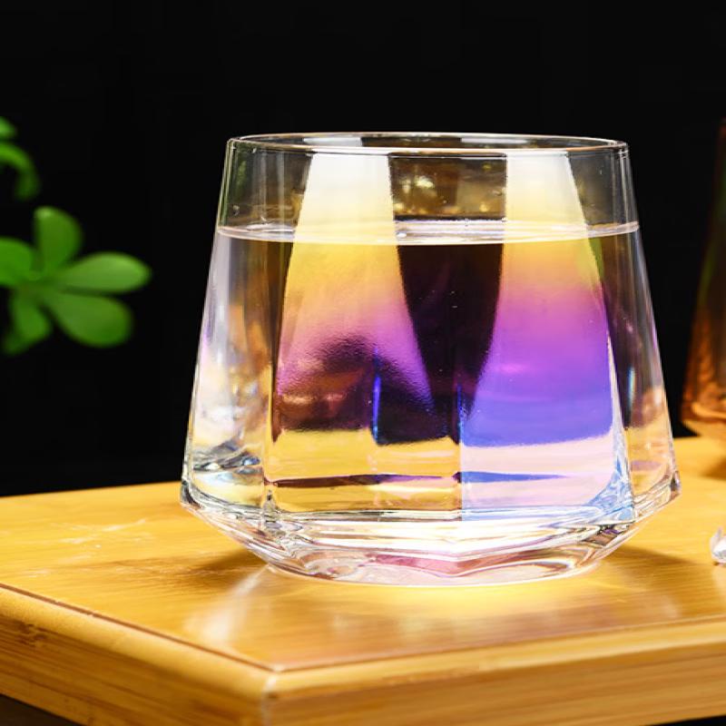 OLOEY Octagonal Whiskey & Water Glass