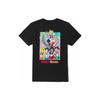 Pretty Guardian Logo Scritta Cartone Animato Stampa All-Over Maglietta Manica Corta Magliette Donna Nera VN0A7YK8BLK