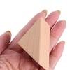 Lurrose 20-teilige Dreieck-Bausteine, Holz, Pädagogische DIY-Bausteine für Kinder, Spielzeug, Geburtstagsgeschenk für Jungen und Mädchen