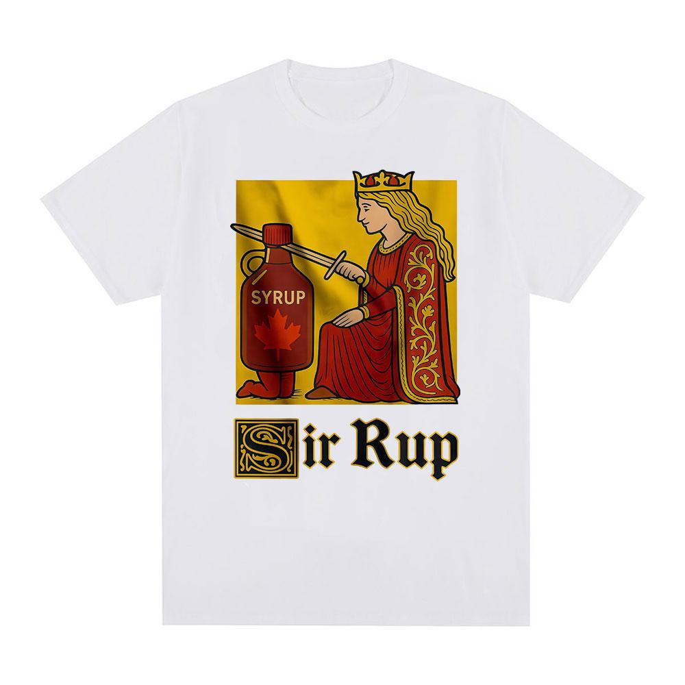 Sir Rup Funny Knight Meme Graphic Tshirt Unisexs Women Clothing Cotton Casual Oversized Short Sleeves ONeck T Shirts Streetwear